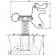 Kolísadlo Krokodíl HDPE Klasik